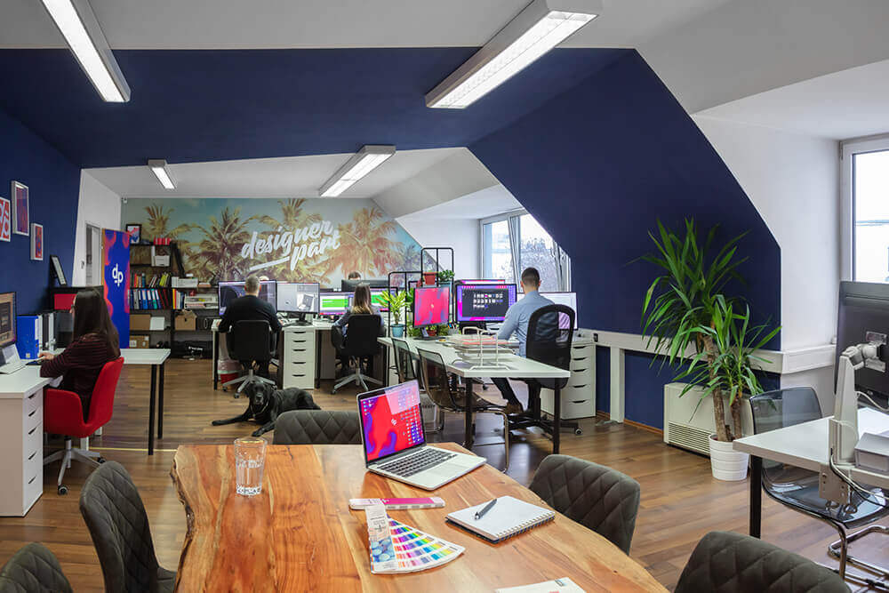 SEO consultant working on a website audit in Rugby